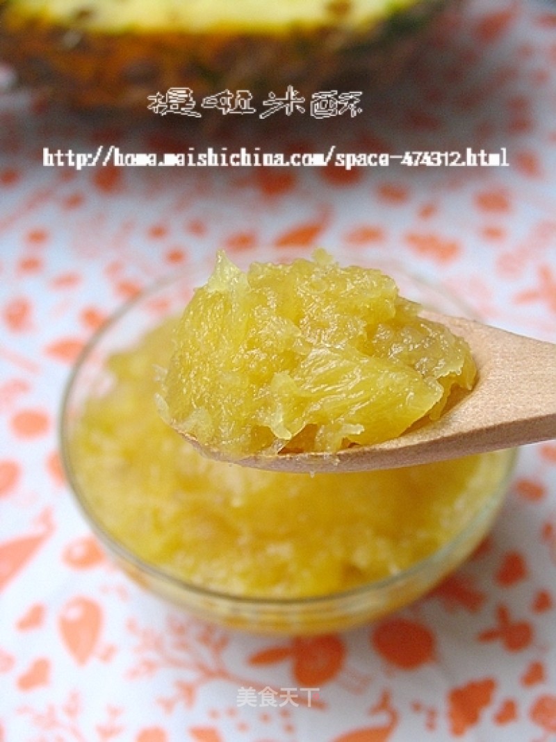 Sweet and Sour is Me-pineapple Jam recipe