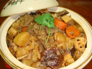 Bazhen Beef Brisket Claypot recipe