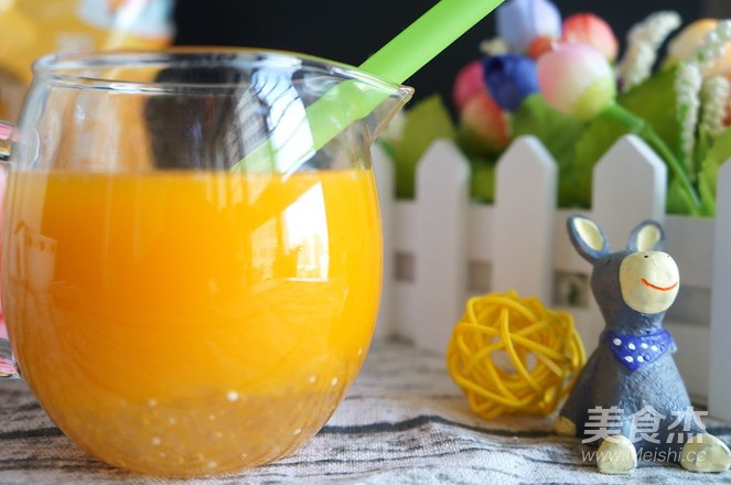 Summer Nutrition Drink-sago Sea Buckthorn Juice recipe