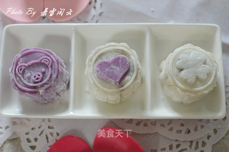 Fancy Snowy Mooncake recipe