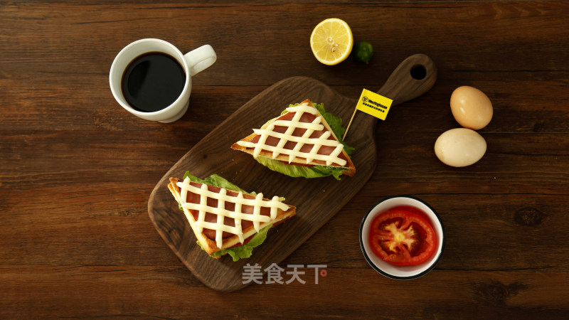 Westinghouse Special Cheese Ham and Egg Sandwich recipe
