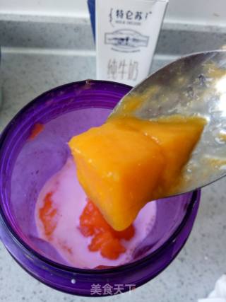 Creamy Mango Pudding recipe