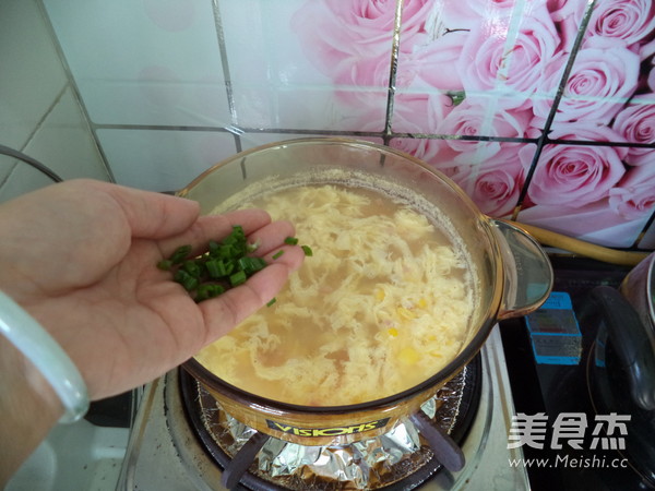 Corn Egg Drop Soup recipe