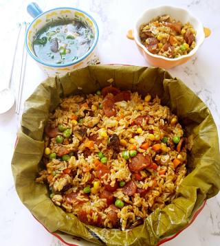 Lotus Leaf Rice recipe