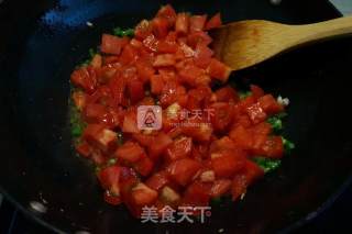 Scrambled Eggs with Tomatoes recipe