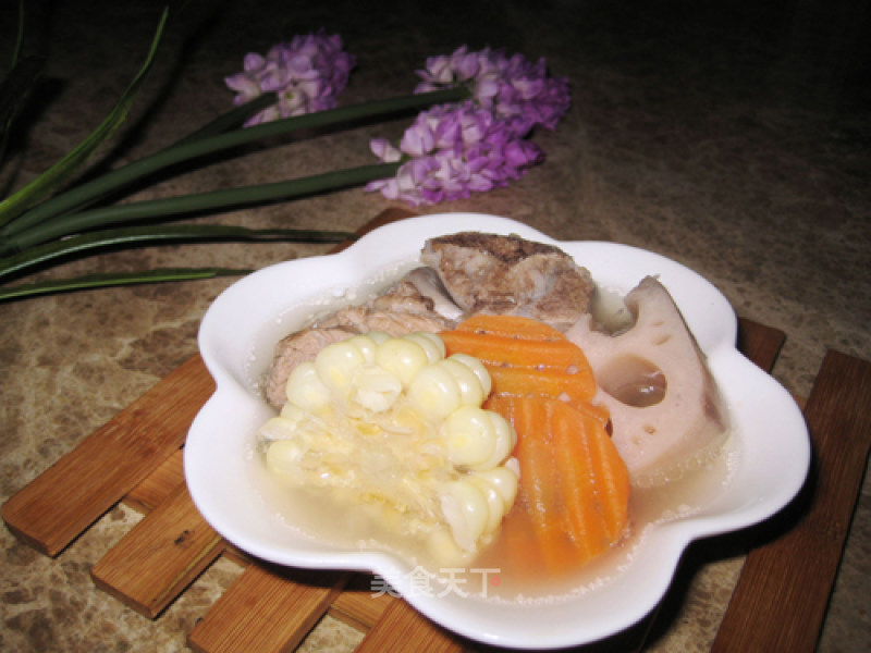 Stewed Lotus Root with Hoof recipe