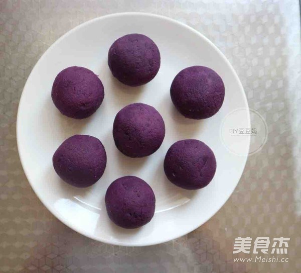 Purple Sweet Potato Ring Bread recipe
