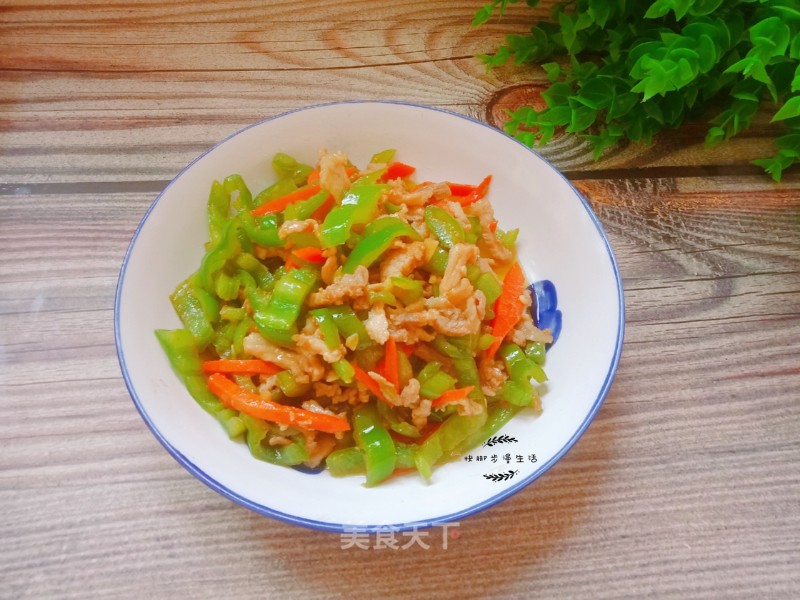 Stir-fried Pork with Hot Peppers recipe