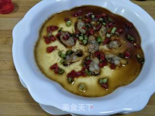 Steamed Egg with Clams recipe