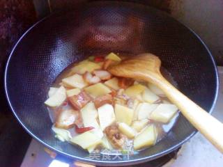 Potatoes and Mushroom Roasted Pork recipe