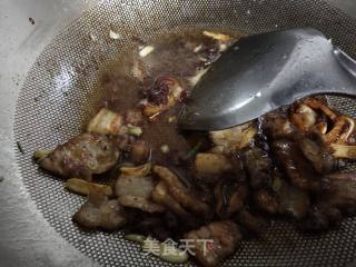 Stir-fried Yuba with Pork Belly recipe