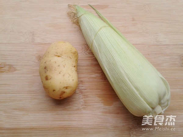 Potato Corn Balls recipe