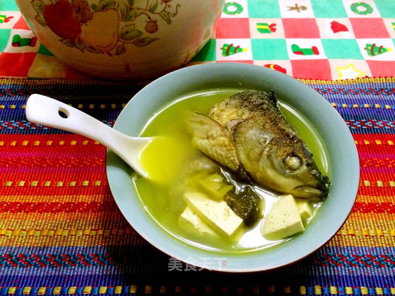 Pickled Cabbage Tofu and Grass Fish Soup recipe