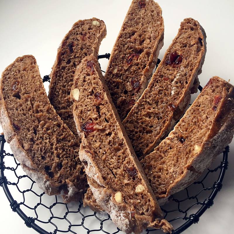 #aca烤培明星大赛#whole Wheat Cranberry Soft European Buns (low Fat and No Kneading) recipe