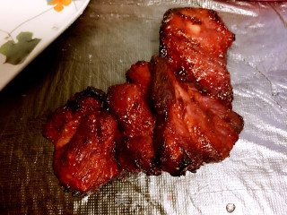 Red Glutinous Barbecued Pork# Oven美食# recipe