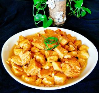 Braised Fish Roe Tofu recipe