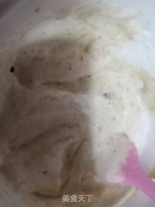 Banana Cranberry Chiffon Cake recipe