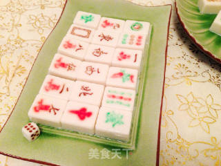 Mahjong Almond Tofu recipe