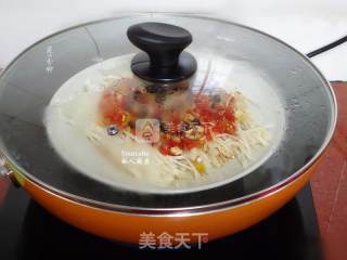 Chopped Pepper Enoki Mushroom recipe