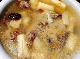 Yam Pigeon Soup recipe