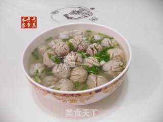 Flowering Fish Ball Soup recipe