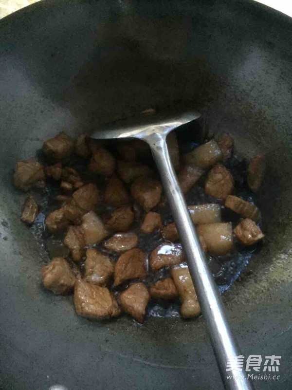 Braised Pork Stew with Pickles recipe