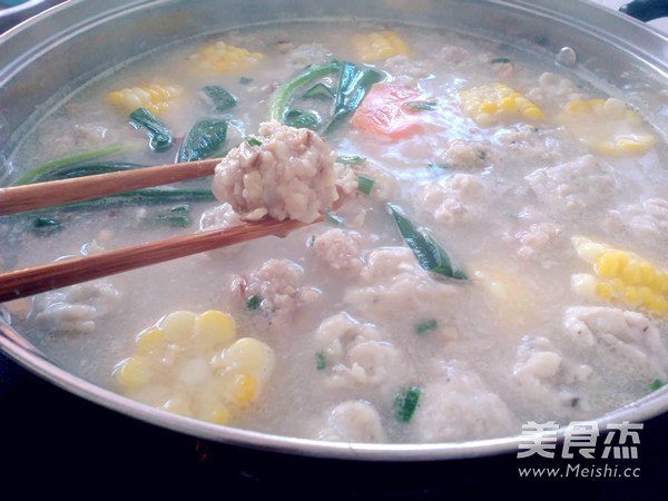 Soup Po Meatball Hot Pot recipe