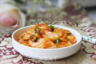 Hot and Spicy, Not Enough to Eat-spicy Stir-fried Rice Cakes recipe