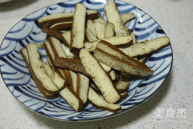 Homemade Marinated Dried Tofu recipe