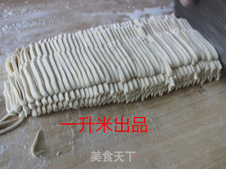 Home-made Handmade Noodles, Detailed Instructions on How to Make Noodles recipe