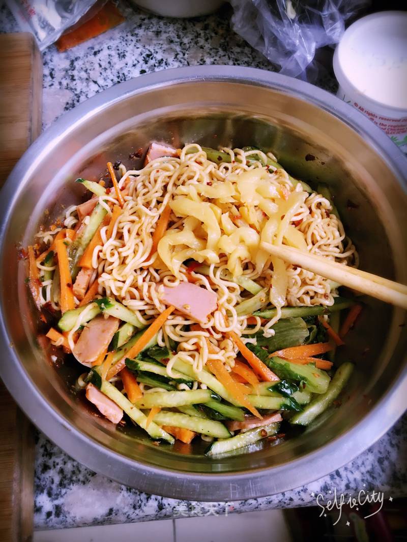 Cold Noodles recipe