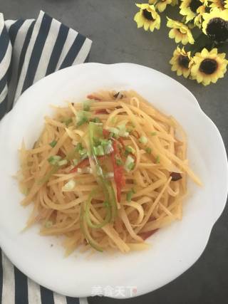 Spicy Potato Shreds recipe