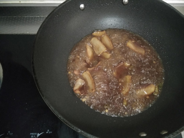 Zucchini Pork and Grilled Shiitake Mushrooms recipe