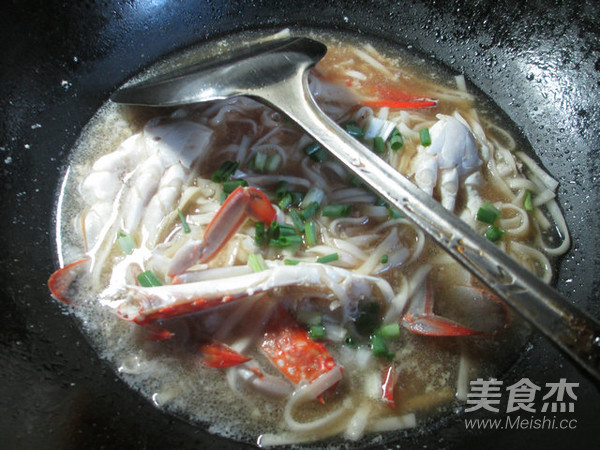 Crab Noodle Soup recipe