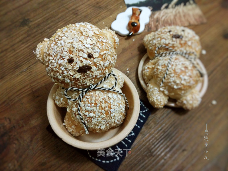 #aca烤明星大赛#bear Baby Bread recipe