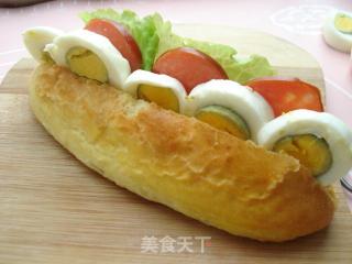 Hot Dog Buns with Corn Salad Dressing recipe