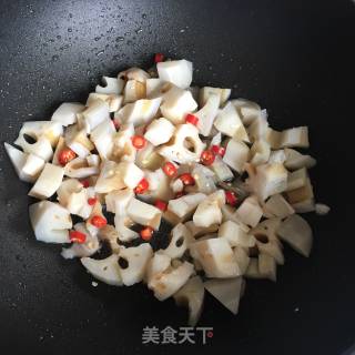 Hot and Sour Lotus Root recipe