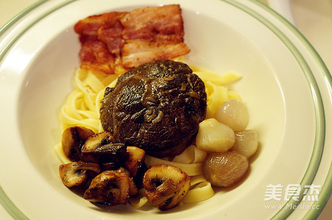 Burgundy Beef Stew with Fresh Pasta recipe