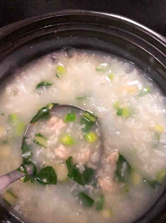 Light Vegetable Meat Porridge recipe