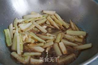 Sweet and Sour Cucumber Strips recipe