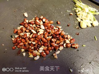 Peanuts Mixed with Cucumber recipe