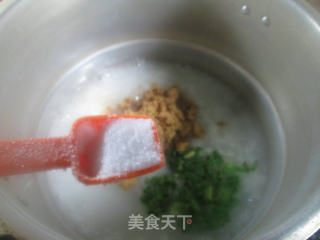 Pork Floss Rice Congee recipe