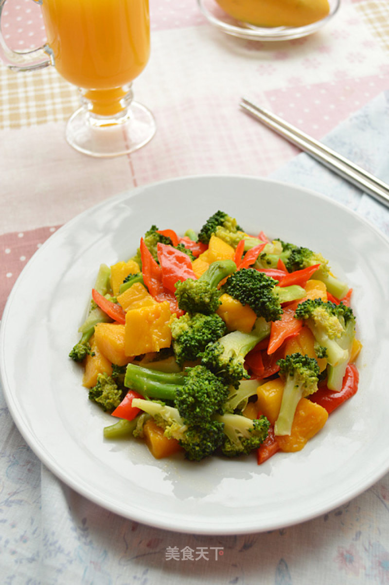 Mango Broccoli recipe
