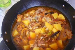 Spicy Potato Chicken---simple Stew in A Few Steps recipe