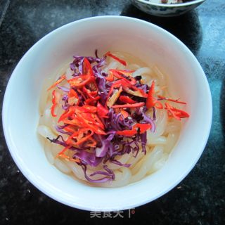 Cabbage Mix Noodles recipe