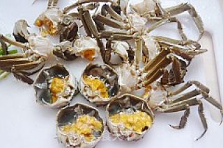 Steamed Crab with Fish Sauce recipe