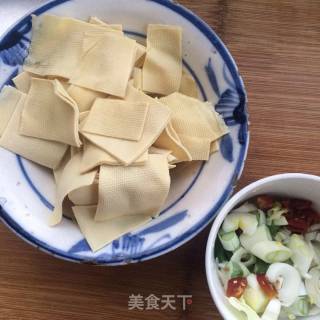 Cabbage Stewed Bean Curd recipe