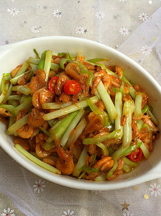 Stir-fried Antarctic Krill with Chinese Chives