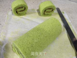 Spinach Cake Roll recipe