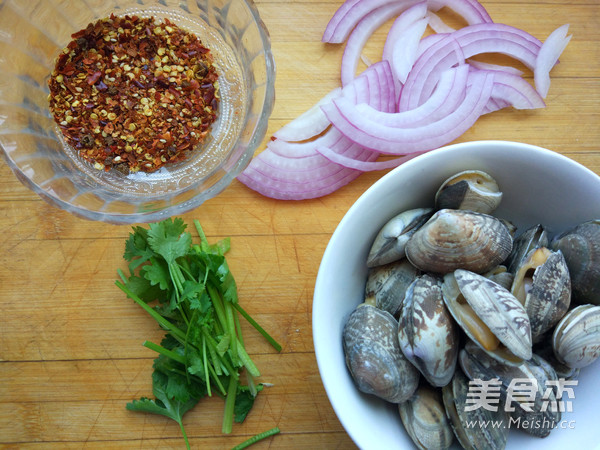 Quick Spicy Stir-fried Clams recipe